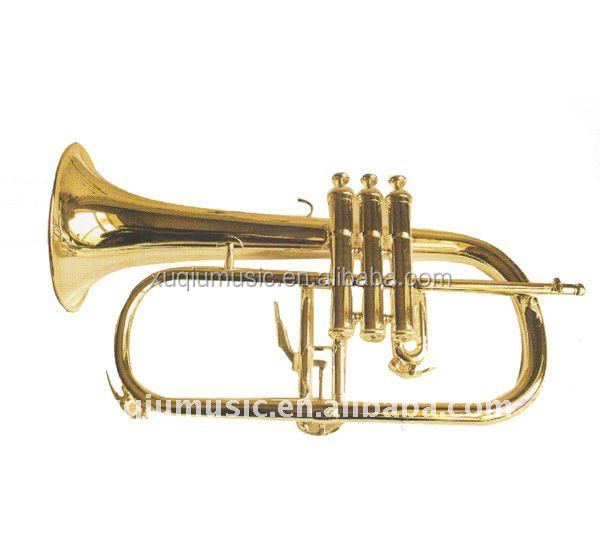 Высококачественный Bb ключ Flugelhorn, латунные инструменты по цене