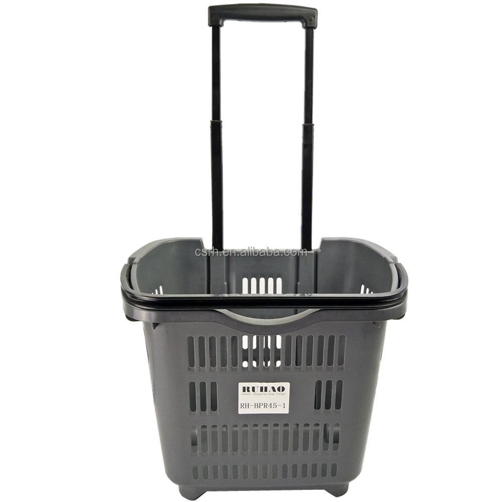 RH-BPR45-1 470*350*430 мм корзины для покупок с колесами