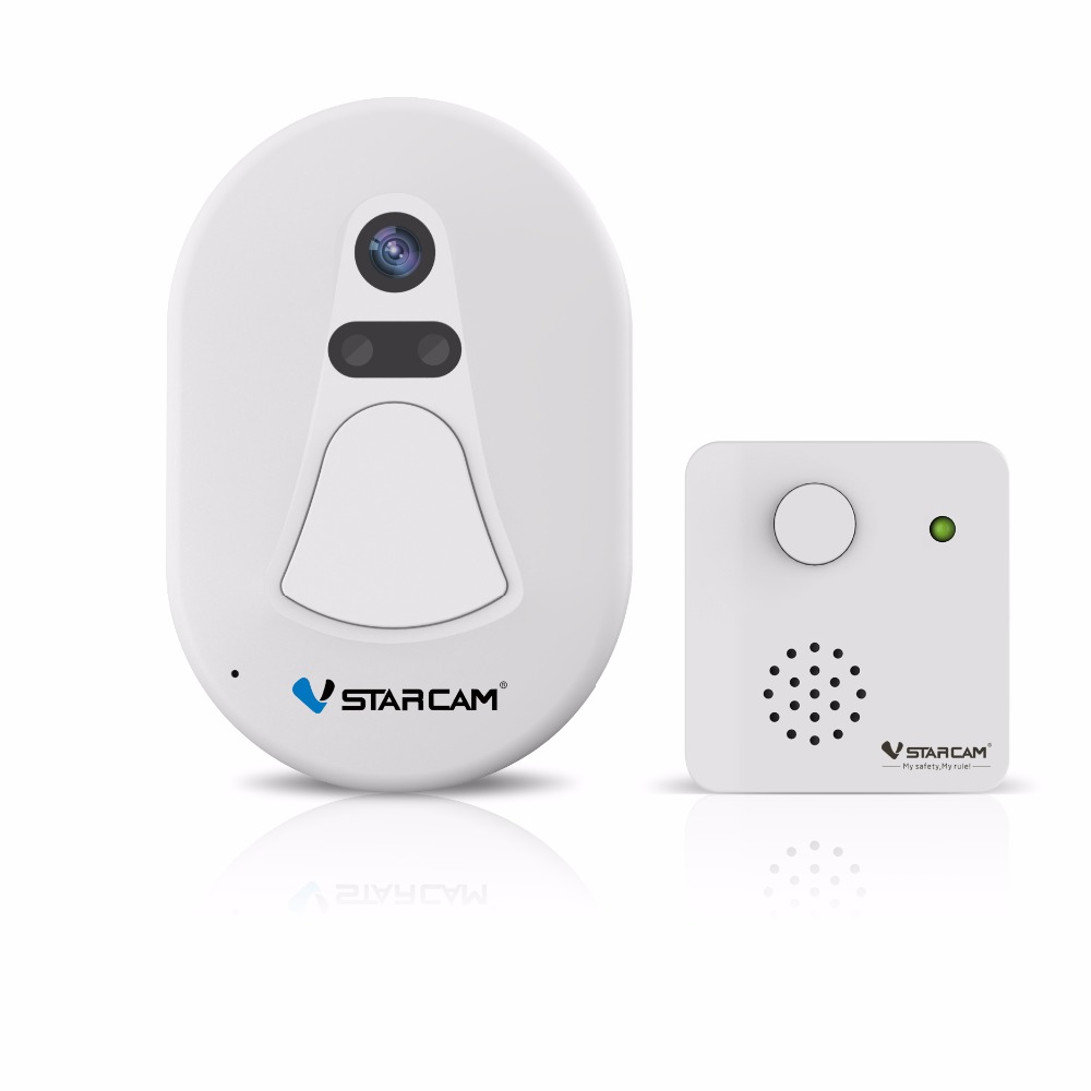 Новое поступление D1 Беспроводная система видеонаблюдения 720p wifi умный дверной звонок с камерой моментальный снимок