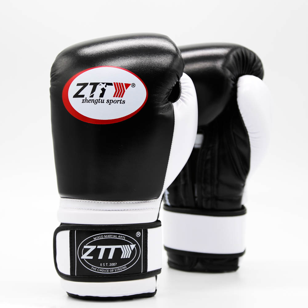 2018 ZTTY muay thai новые стильные боксерские перчатки