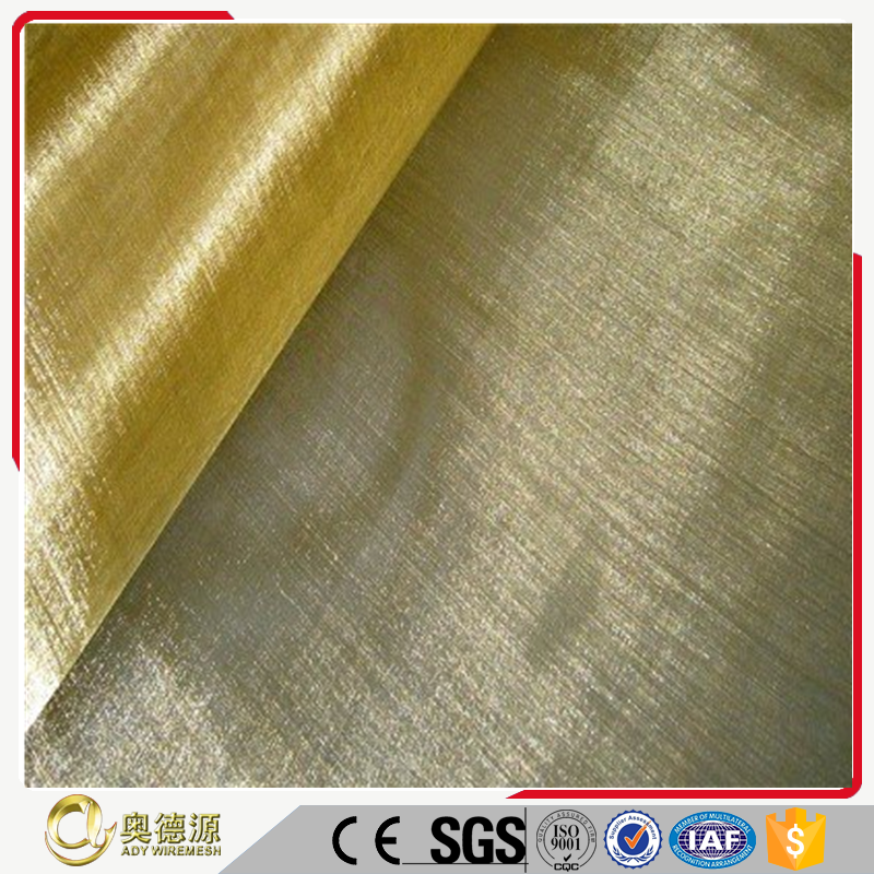 Discount price copper wire fabric plain woven wire mesh / copper netting / copper chicken wire mesh
