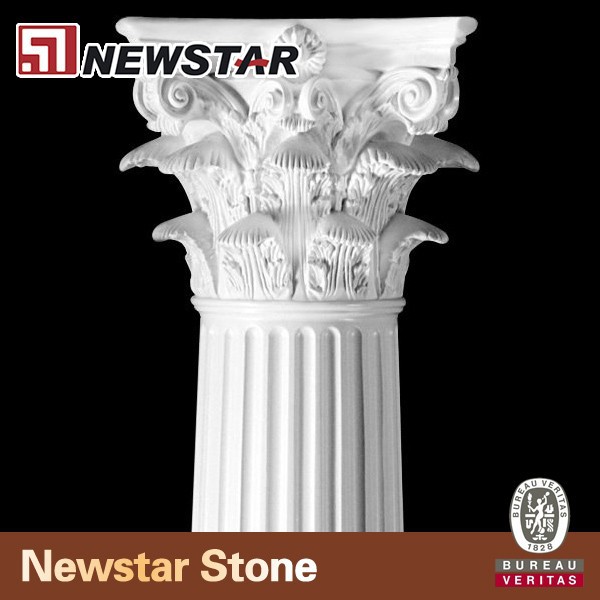 Колонна с рифлеными камнями в римском стиле Newstar