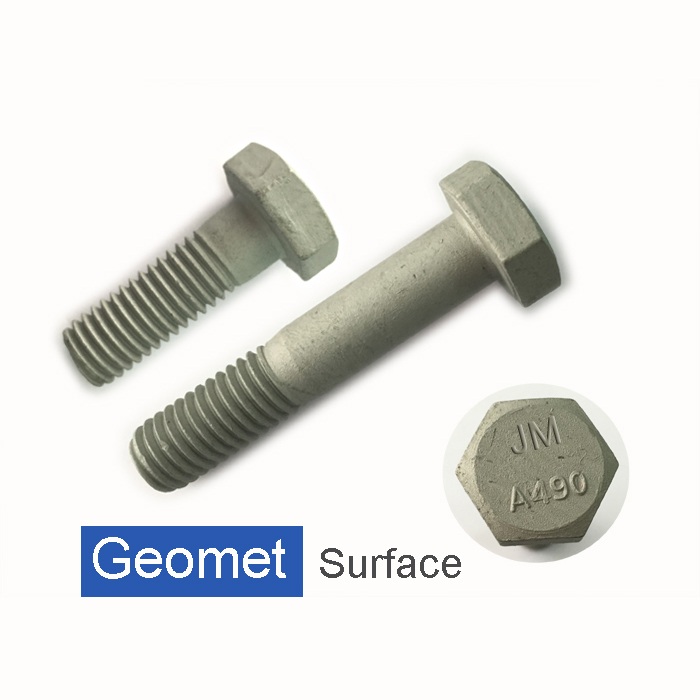 GEOMET ASME B18.2.6 ASTM A325 A449 A490 T-1 тяжелый шестигранный конструкционный болт