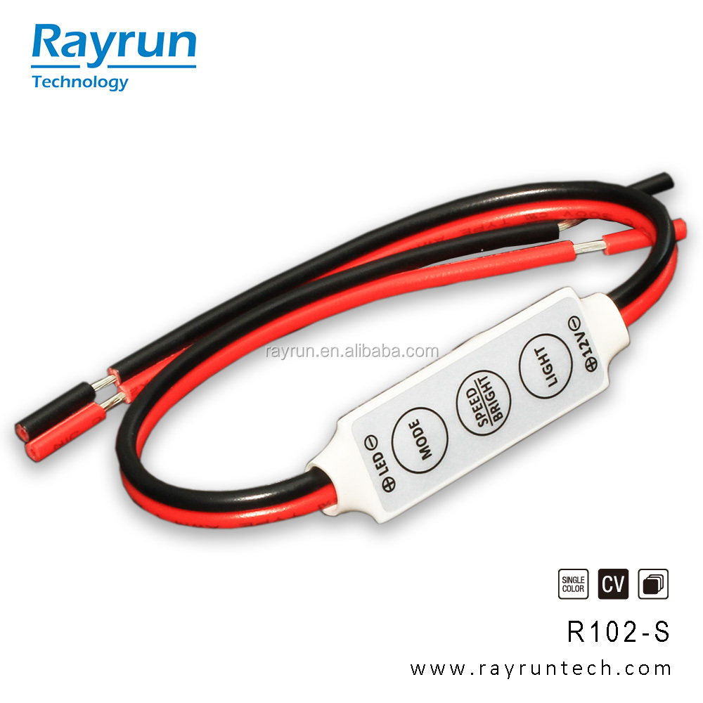 Одноцветный светодиодный мини-контроллер Rayrun R102