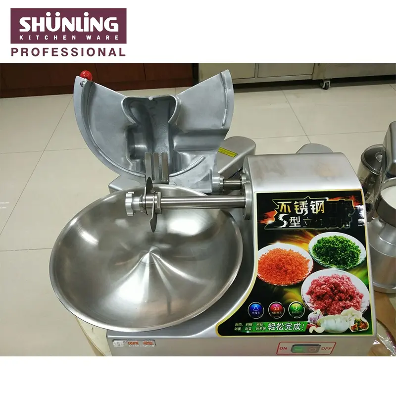 Hotel wholesale multifunctional small vegetable salad meat cutter and grinder electric bowl cutter