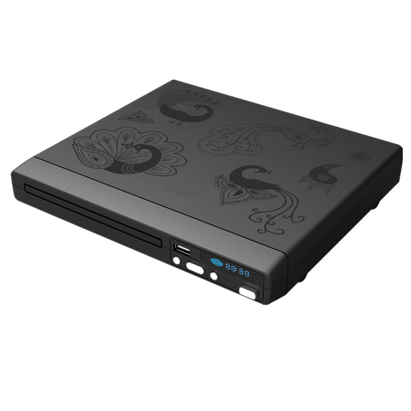 Маленький пластиковый домашний dvd-плеер с usb-портом mpeg4, объемный dvd-плеер
