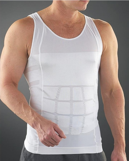 Мужская эластичная компрессия базовый слой Тонкий Muscle Tank Корректирующее белье