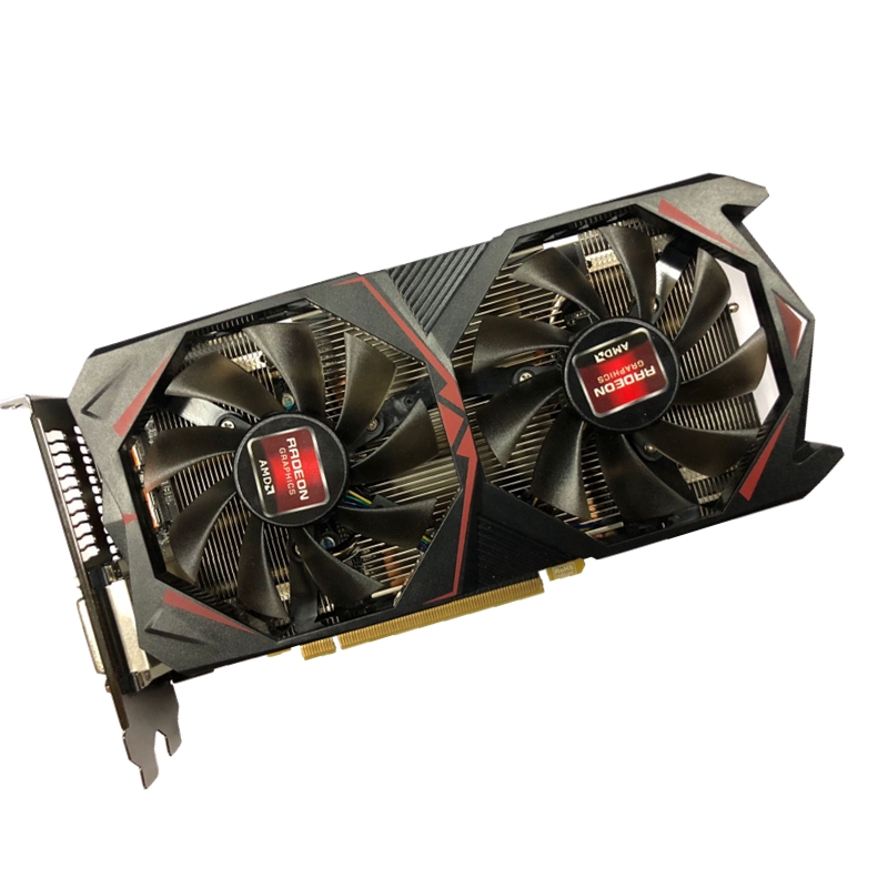 Free Shipping new AMD rx 580 8gb 256bit ddr5 high hashrate graphic card ETH 30mh/s hy memory mining card rx560 rx570 gpu