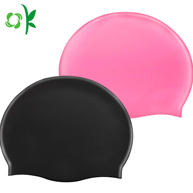 OKSILICONE высококачественный Удобный спортивный водонепроницаемый плавающий коврик для купания силиконовая плавательная шапка для длинных коротких волос