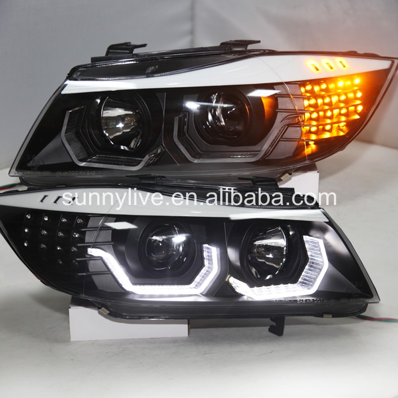 Для BMW E90 330I 320I 318i светодиодная фара ангельские глазки JYV2