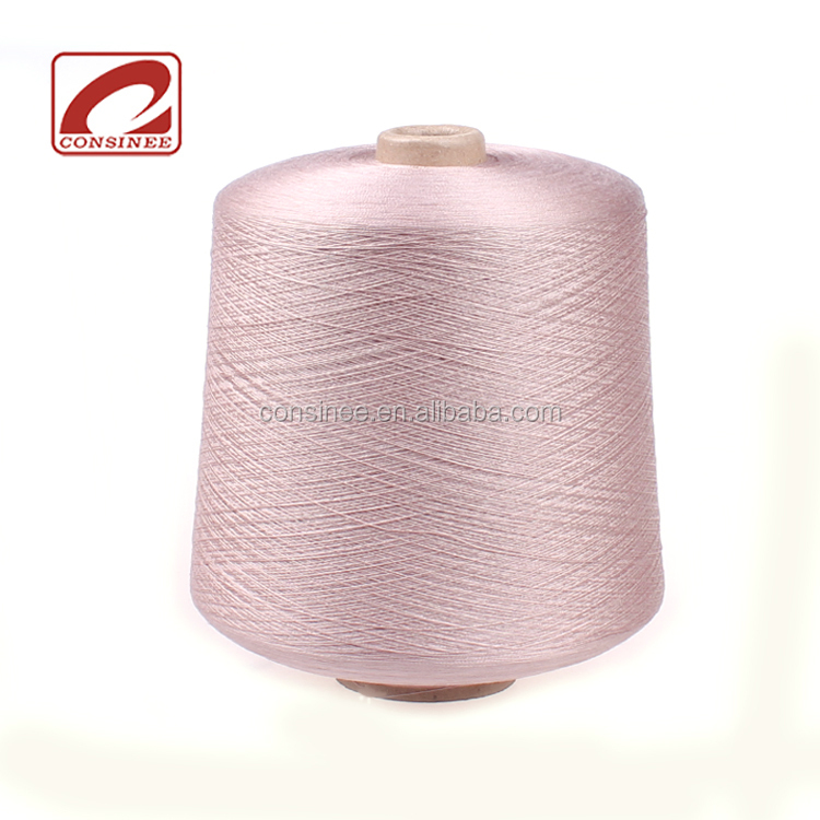 100% pure mulberry raw silk fibers spun silk yarn for embroidery