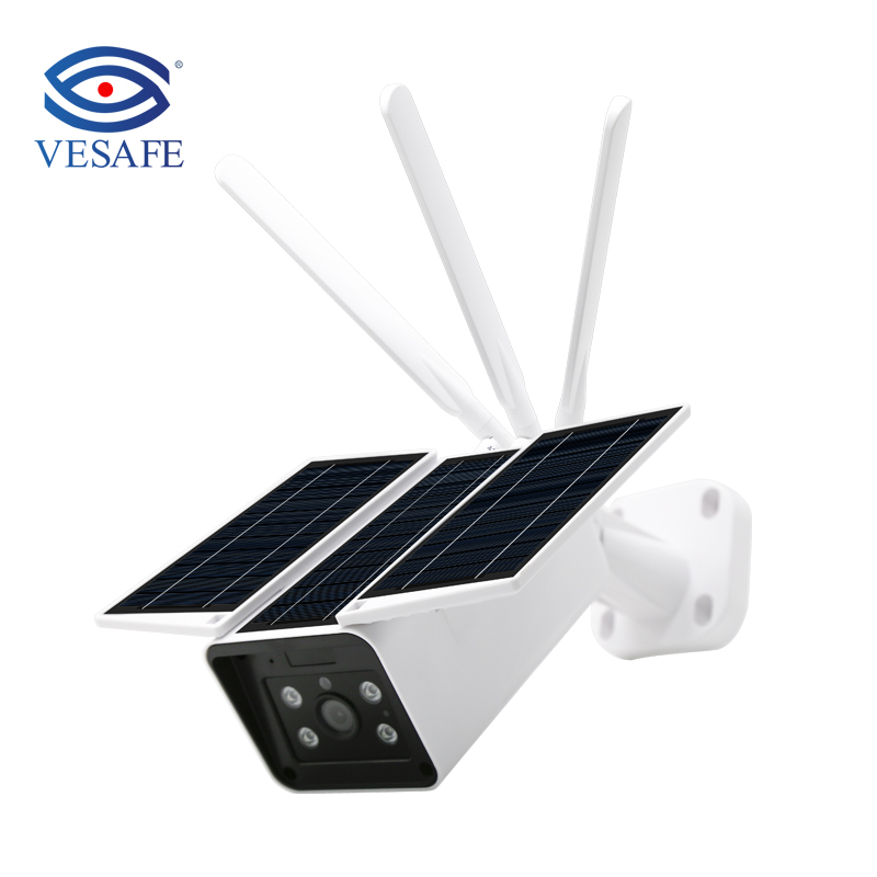 VESAFE новейшая Солнечная 4G SIM-карта камера IP66 Водонепроницаемая наружная