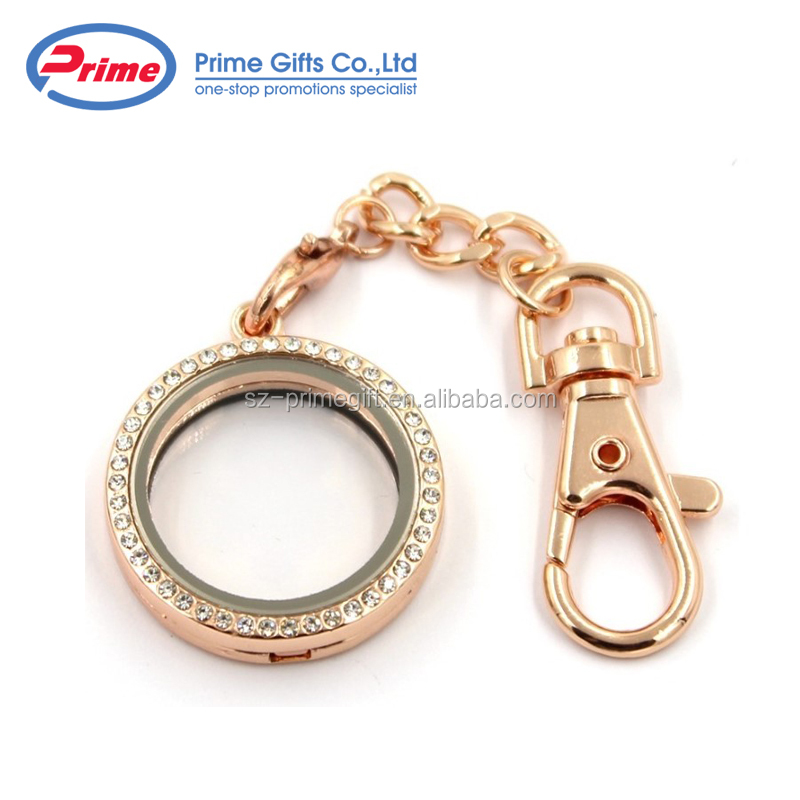 Customized Luxury Crystal Keychain with Competitive Price