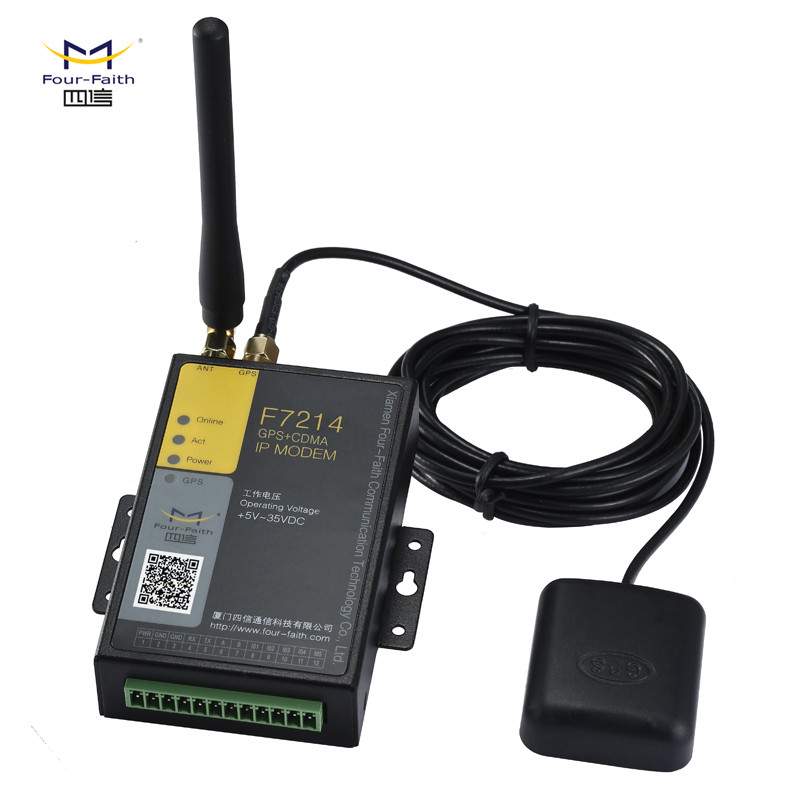 F7414 модем GPS GPRS модем modbus rtu модем для дистанционного управления умным датчиком и смарт-метрами