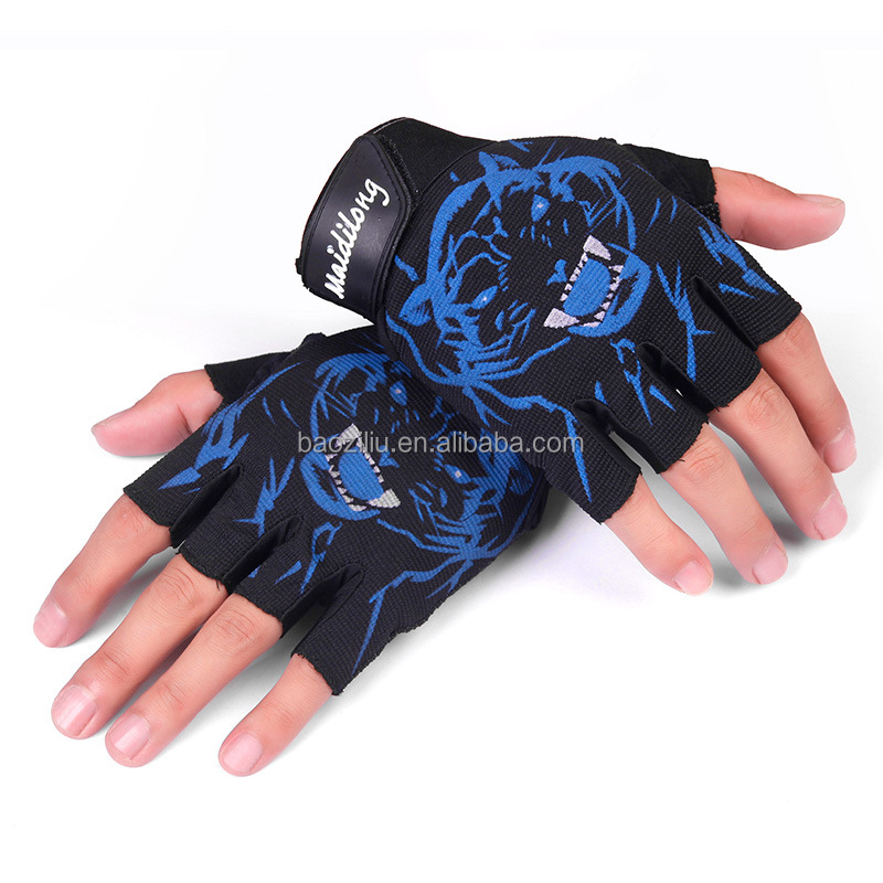 Cycling Gloves Half Finger Bike Gloves Shockproof Breathable MTB Mountain Bicycle Gloves Men Sports Cycling Clothings