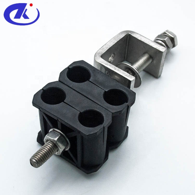 OEM двойное отверстие двойной способ 2 в 2 фидерный зажим для 1/2 superflex кабеля
