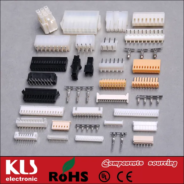 Хорошее качество 2.54 мм штыревые соединители 14 pin UL CE ROHS 371 KLS бренд