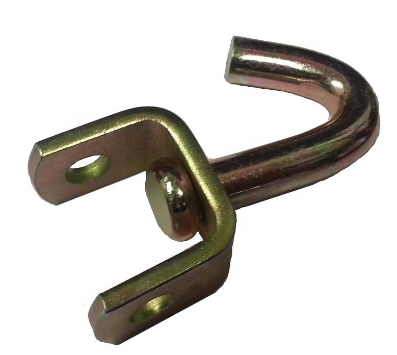 1.5inch 35mm 3T metal steel zinc plated swivel J hook