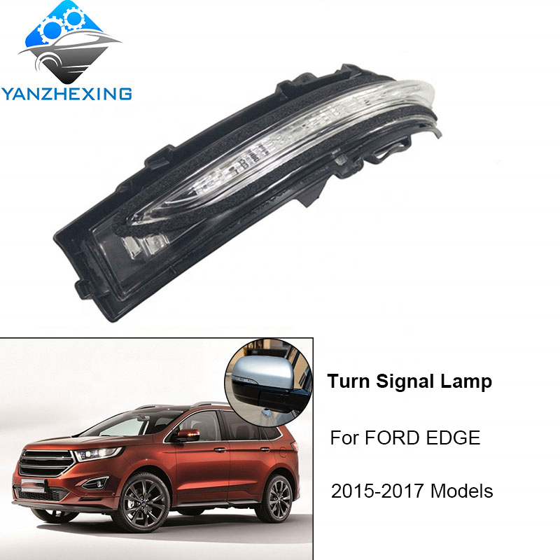 Световой сигнал поворота заднего вида YZX для Ford EDGE 2015 2016 2017, лампа для зеркала заднего вида FT48 138381 AA