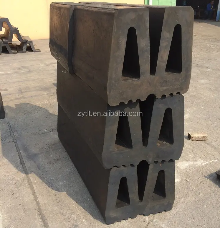 Offer W Type Marine Rubber Boat Fender Used For Dock And Wharf