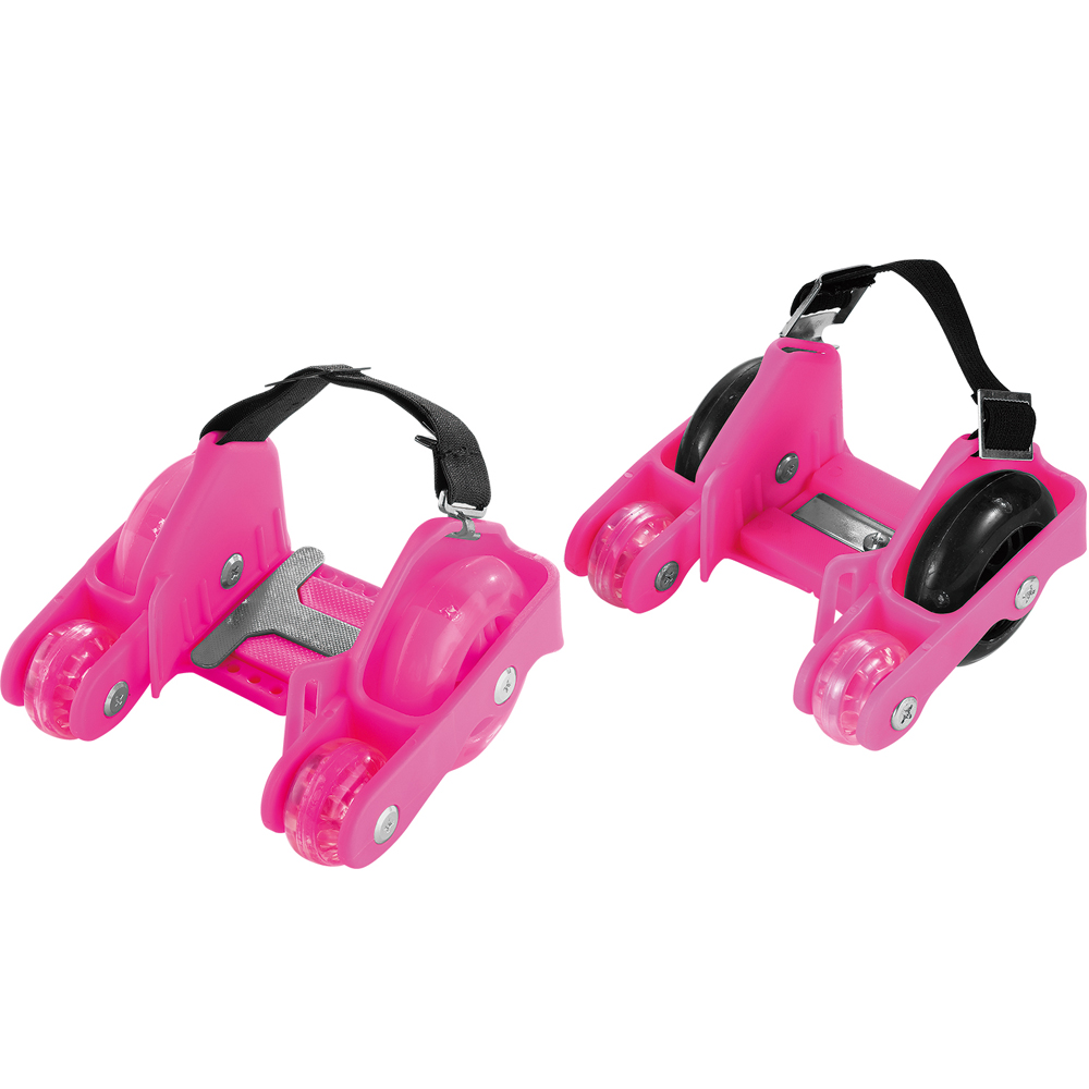 street glider Flashing Roller shoes roller skate heel with four wheels