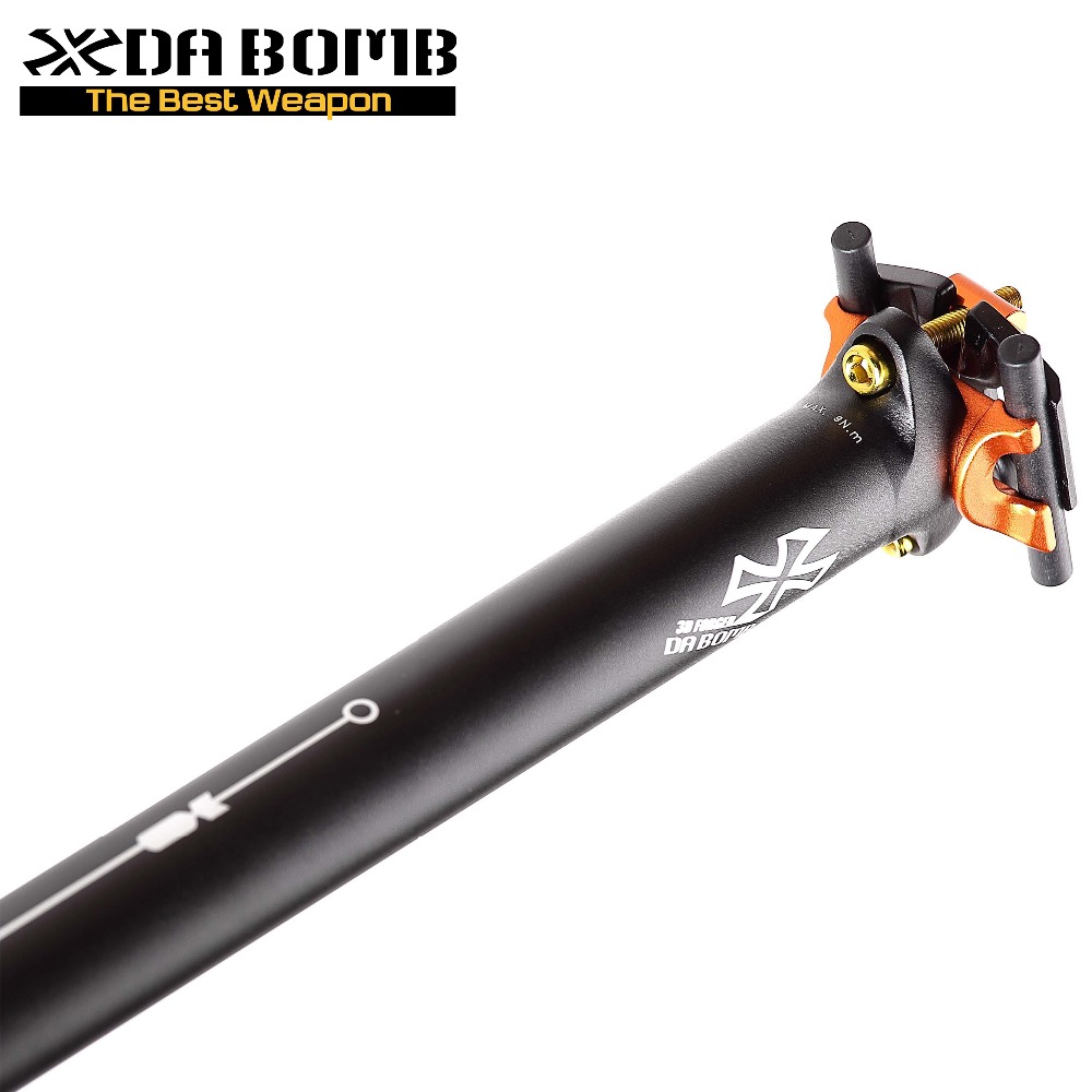 Алюминиевая подседельная стойка велосипеда DaBomb MTB 27,2 30,9 31,6