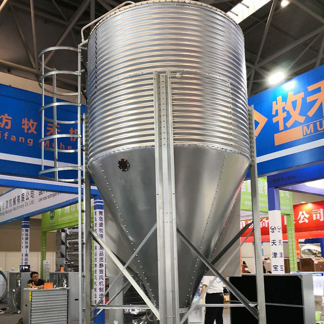 poultry galvanized chicken storage feed silo for Farming House