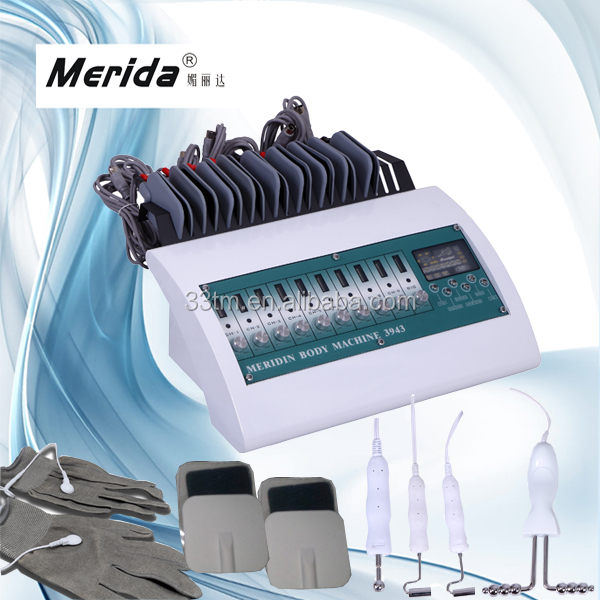 Professional Microcurrent beauty salon machine With BIO Magic Gloves
