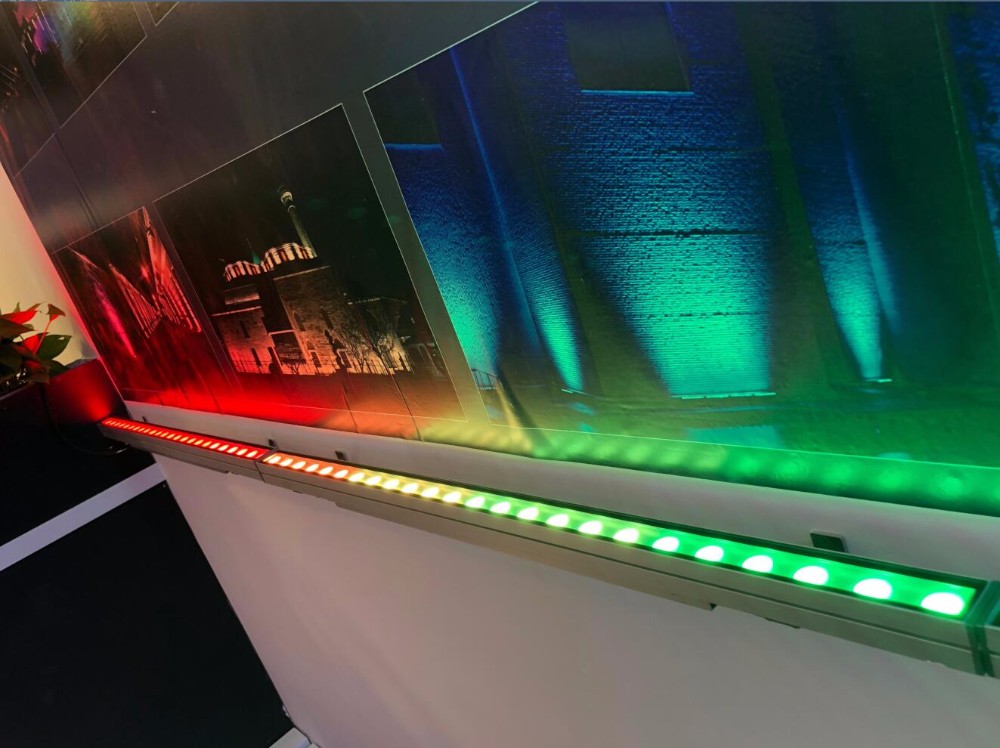 42W IP66 led rgb dmx wallшайба линейное прожекторное светодиодное освещение для стен
