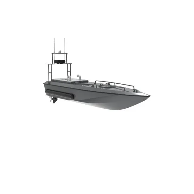 5.2m unmanned high speed aluminum alloy target boat for naval gunnery training weapons testing