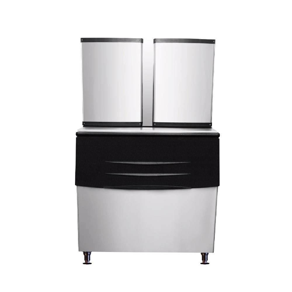 Stainless Steel 304 Split Big Capacity Industrial Block Air/Water Cooling Ice Makers Machine to Make Ice