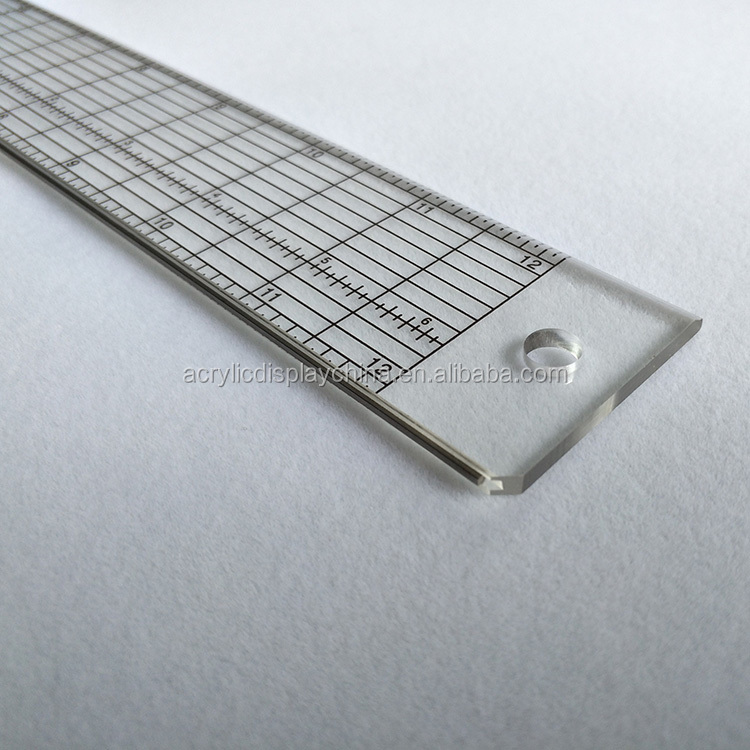 Quilting Ruler, Laser Cut Acrylic Quilters' Rule,1.5" Wide x 12" Long
