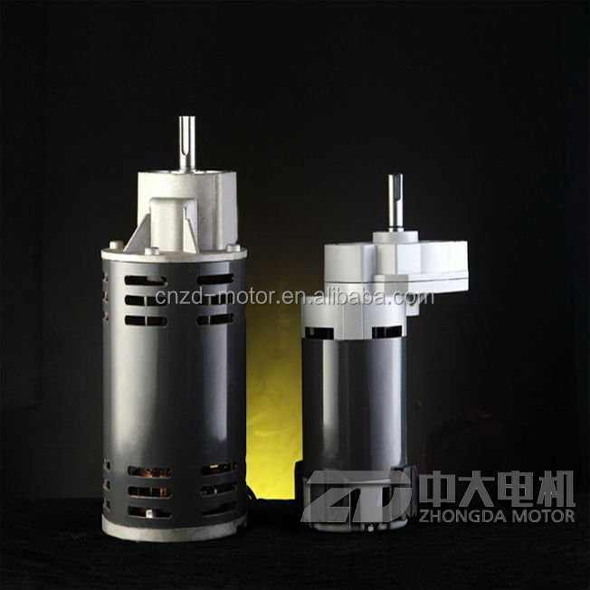 ZD dc motor , swivel sweeper 12v geared motor from ningbo china
