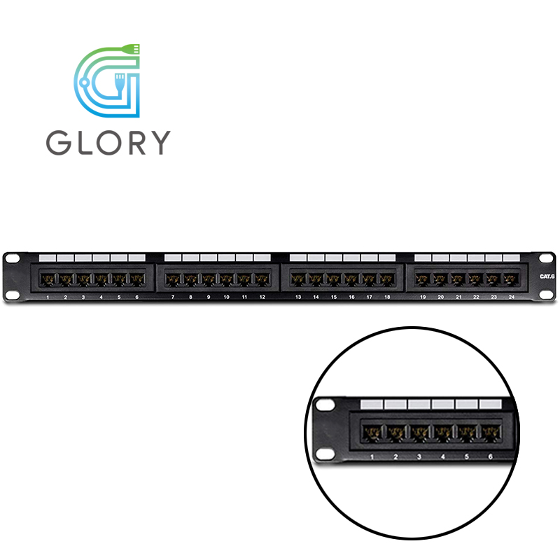 Глория модульная конструкция 24 порта UTP CAT6 патч-панель