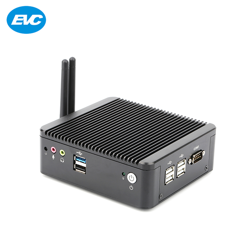 Onboard DDR3L1333MHZ 4GB celeron barebone mini fanless pc server