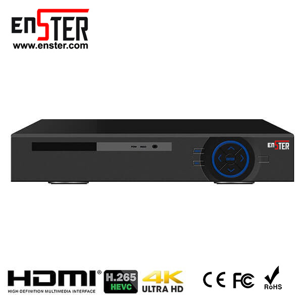 8CH 4 К H.265 NVR с 8 портами DC48V выход
