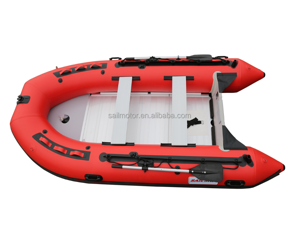 SAILSKI 3,8 м надувная лодка с ПВХ 1,2 мм и алюминиевым полом