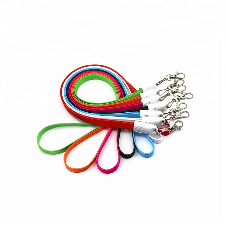 Дизайн Lanyard зарядки Продвижение Творческий Usb кабель