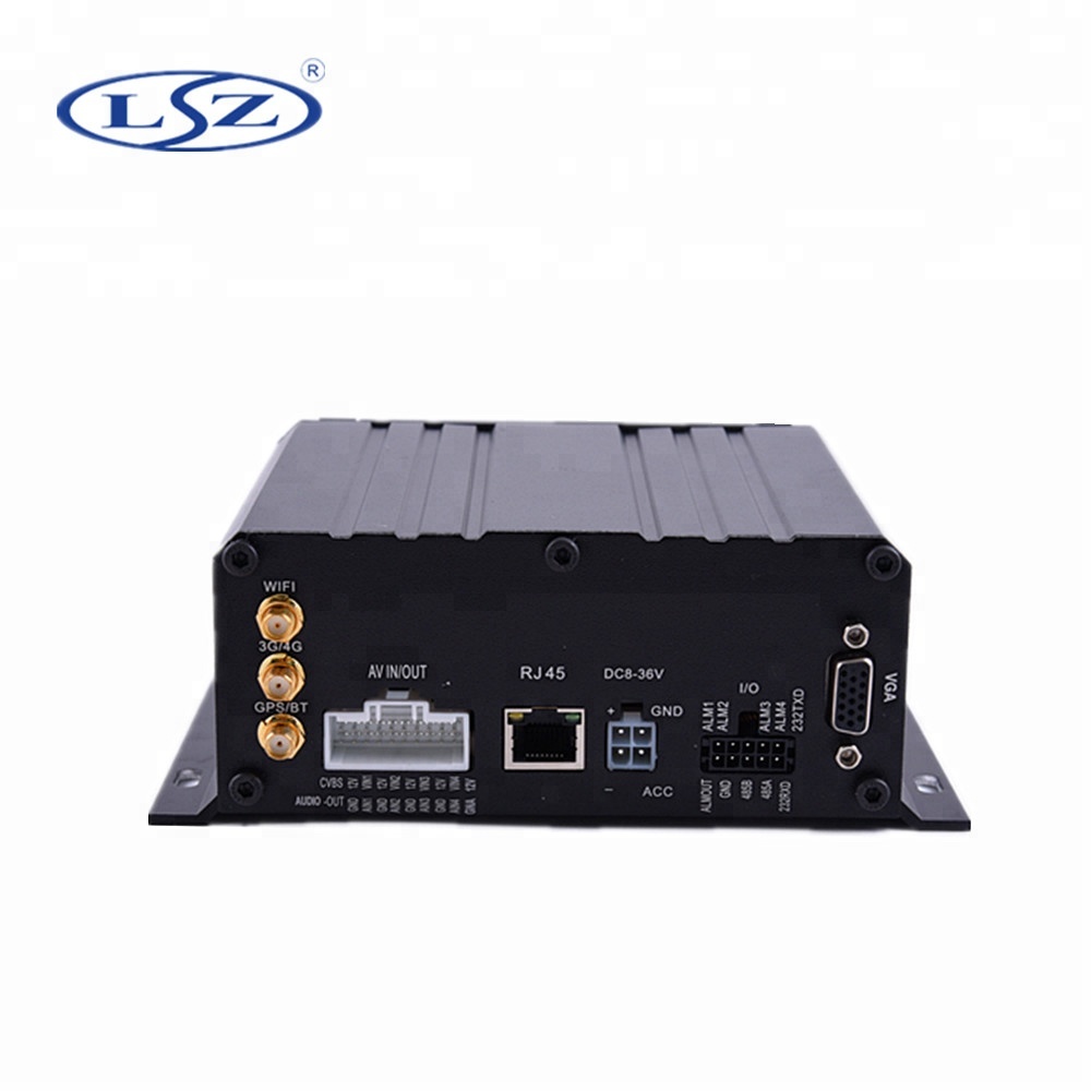 720P/1080P HD школьный автобус 3G/4G wifi мобильный сетевой видеорегистратор 4 канала mnvr с GPS позиционированием Интеллектуальный сетевой видеорегистратор