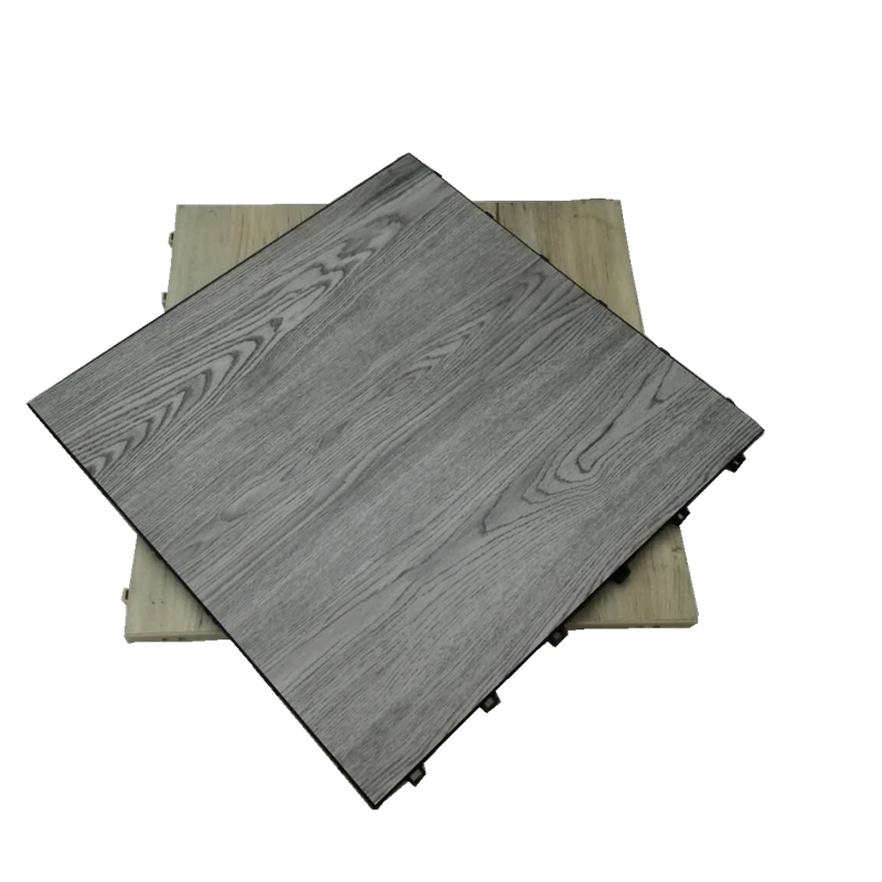 Custom made wood look PVC material interlocking snap lock dance floor prices