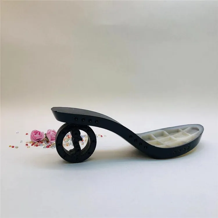 Painted craft high heel ABS soles for kids