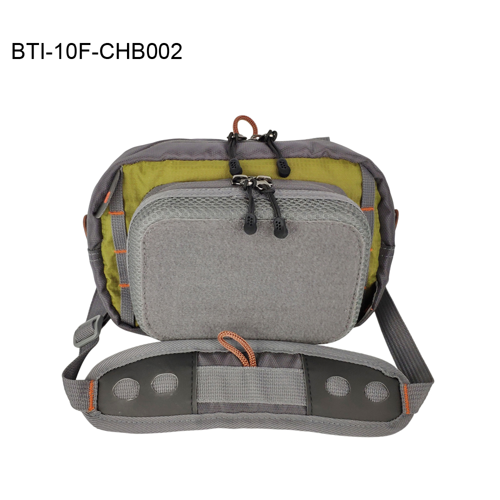 Оптовая продажа, литая многофункциональная нагрудная сумка 10F-CHB002 (B07) для ловли нахлыстом