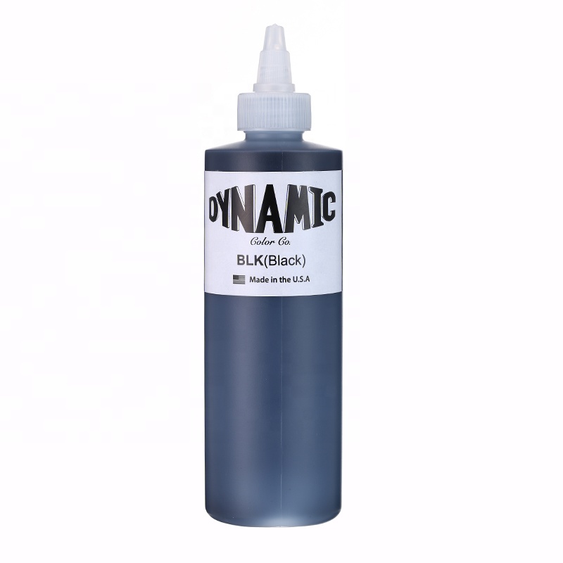 Оригинальный динамический BLK 8 oz черный цвет татуировки чернила