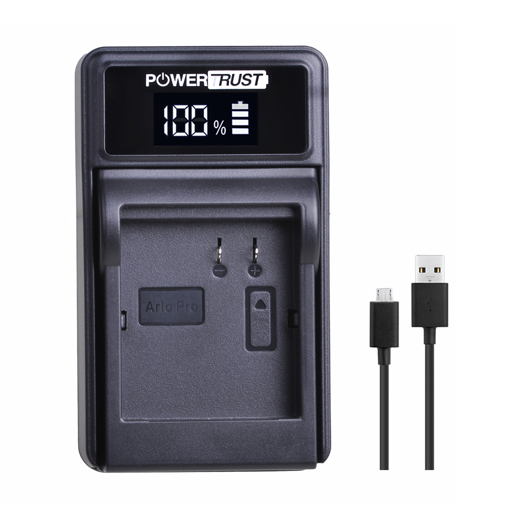 Powertrust светодиодный дисплей USB для зарядки и передачи информации для безопасности Arlo свет Arlo Pro Smart Home камеры Arlo Pro 2 Go батареи