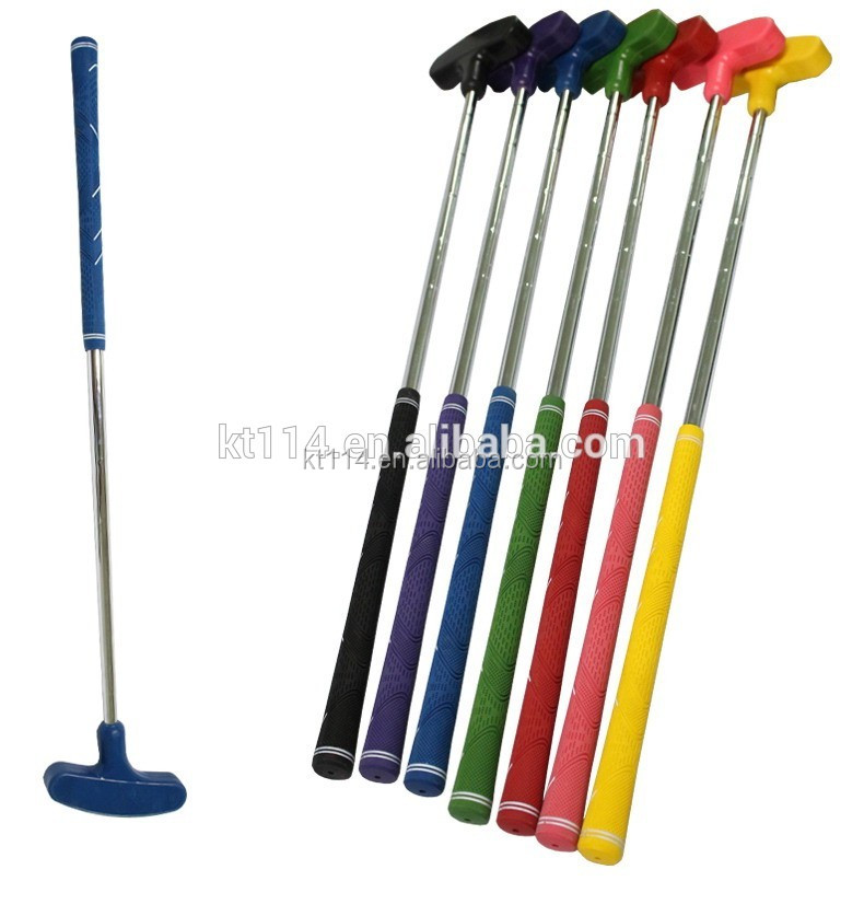 Premium Right-Handed Kids Steel Iron Golf Club with Rubber Grip and Durable Plastic Construction