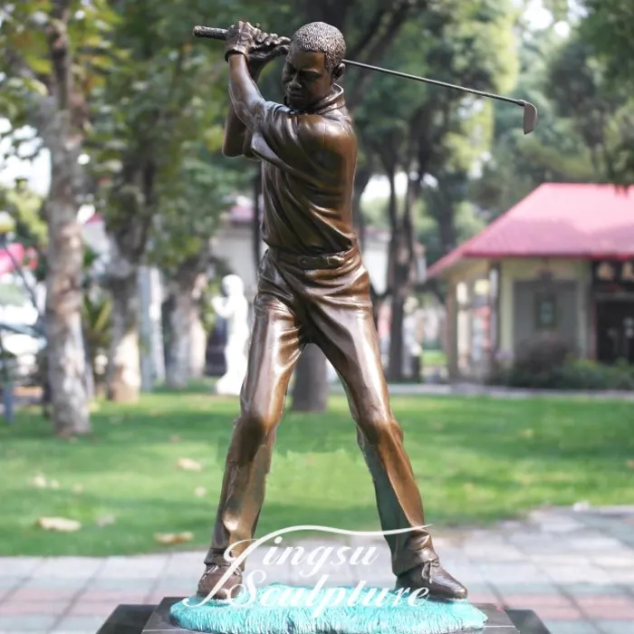 Directly Factory Resin Golf Statue