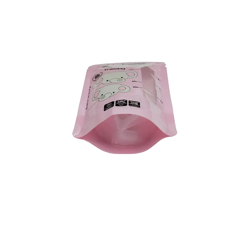 Breast Milk Bag Custom Printed BPA FREE 100ml / 120ml / 150ml / 180ml / 200ml Breast Milk Doypack Zip Lock Breastmilk Storage Bags