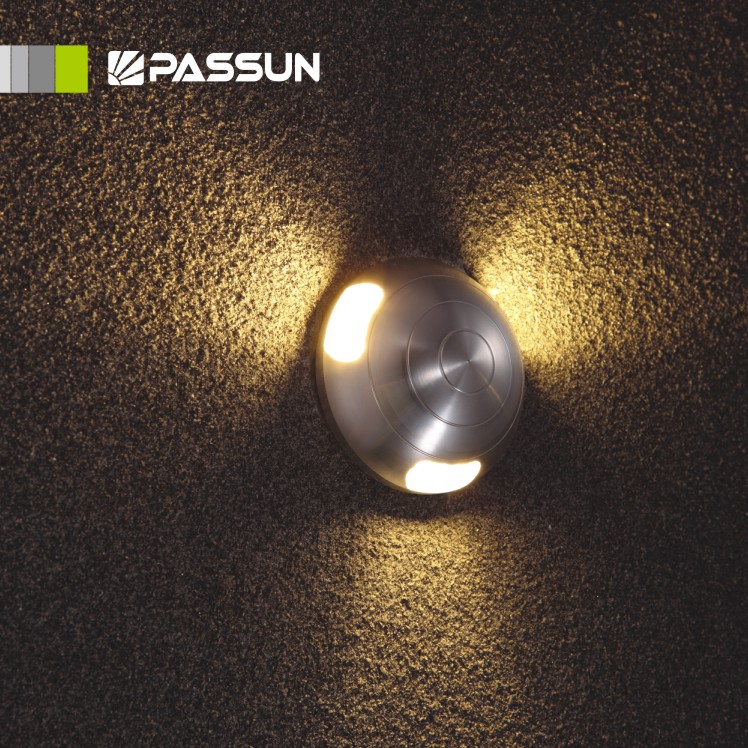 3 watt LED waterproof aluminium step lamp 3 lights LED path light
