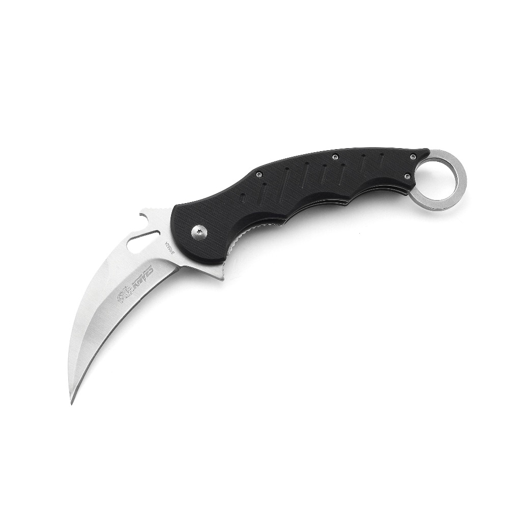Красивый нож для кемпинга из нержавеющей стали SR582A karambit, тактический нож, складной нож