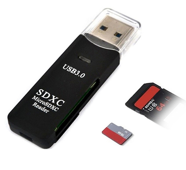 USB 3,0 Многофункциональный кард-ридер высокоскоростной Одиночный кард-ридер SD TF кард-ридер